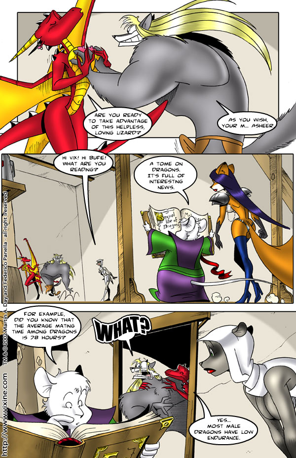 comic female furry tagme text vixine_comics