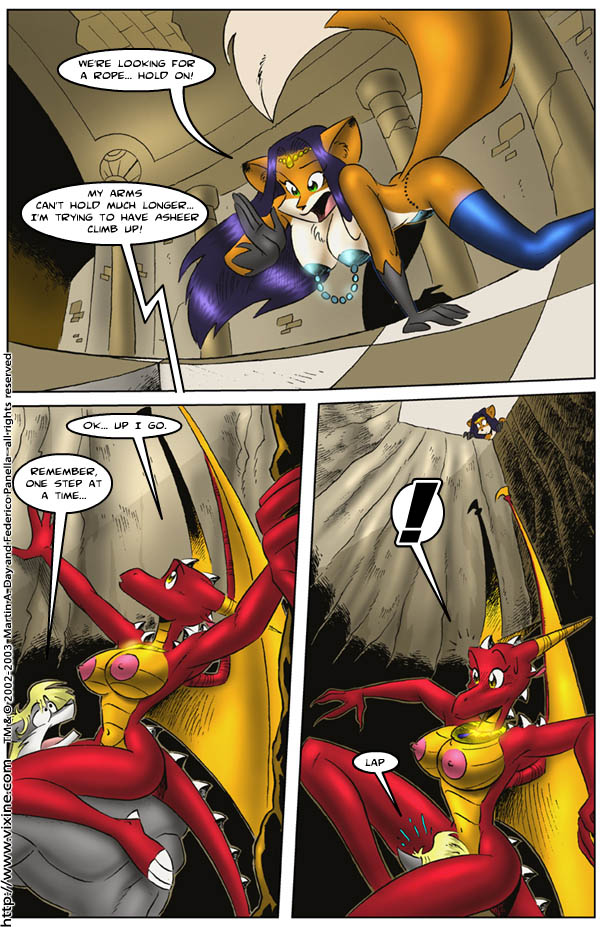 comic female furry tagme text vixine_comics