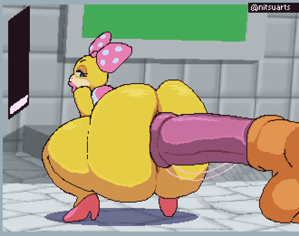 1boy, 1girls, anal, animated, anthro, ass, background, balls, big ass, big butt, big cock, big penis, bowser, butt, cum, cum in ass, cum inflation, cum inside, cumflation, daughter, fast thrusts, fat ass, father, father and daughter, female, female penetrated, furry, furry female, furry male, furry only, genitals, horsecock, huge ass, incest, male, male penetrating, male penetrating female, male/female, mario (series), meter, monster cock, nintendo, nitsuarts, penetration, pixelart, reptile, scalie, sex, straight, straight sex, super mario bros., testicles, thick ass, wendy o. koopa, yellow skin