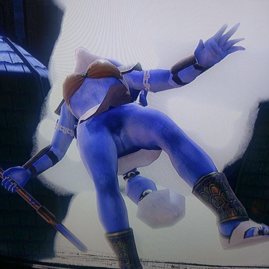 2019 anthro ass butt_crack canon exposed exposed_ass exposed_crotch exposed_pussy female furry furry_only gameplay genitals hairy hairy_pussy krystal krystal's_staff loincloth nintendo no_underwear official official_art pubic_hair pussy screencap screenshot star_fox super_smash_bros. super_smash_bros._ultimate upskirt vagina video_game