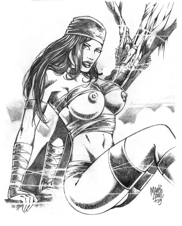 daredevil_(series) elektra_natchios marvel straight_hair tagme