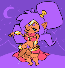 1futa 2023 big_penis chibi dark-skinned_futanari dark_skin futa_only futanari genie shantae shantae_(character) sleepyslut small_image solo