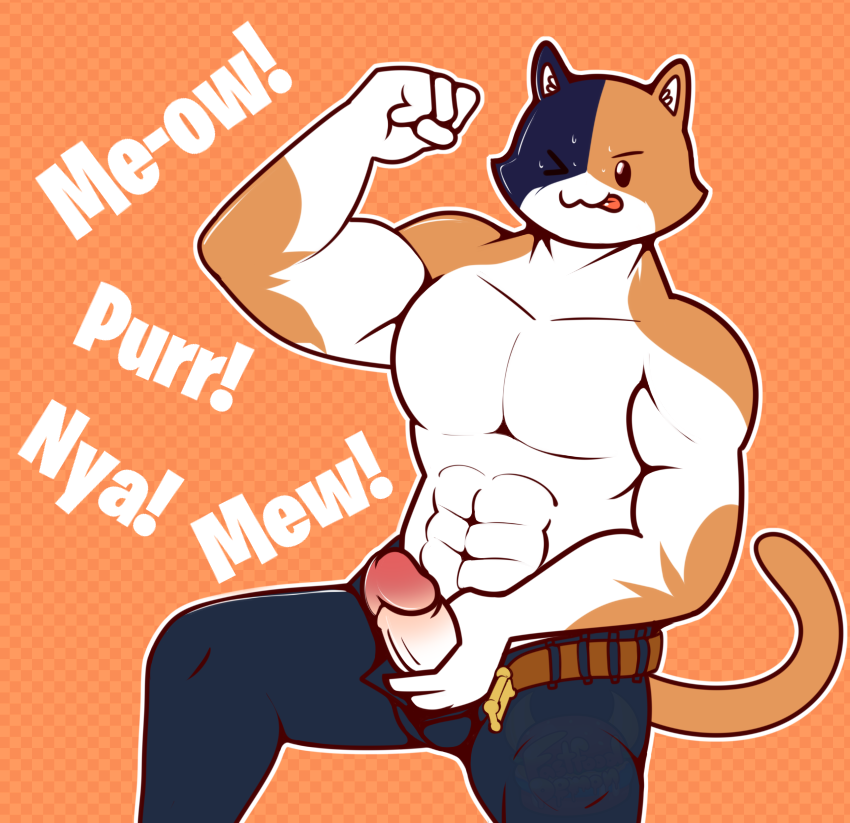 anthro, fortnite, furry, male, male only, meowscles (fortnite), tagme