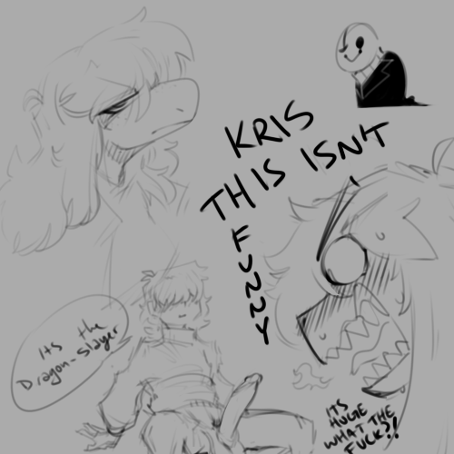 1boy 1girls ambiguous_gender anthro big_penis deltarune erection eye_contact half-closed_eyes interspecies kris_(deltarune) larger_female looking_at_viewer marmaladedoodles_(artist) monochrome penis penis_awe pubic_hair scalie size_difference sketch smaller_male source_request straight susie_(deltarune) testicles text