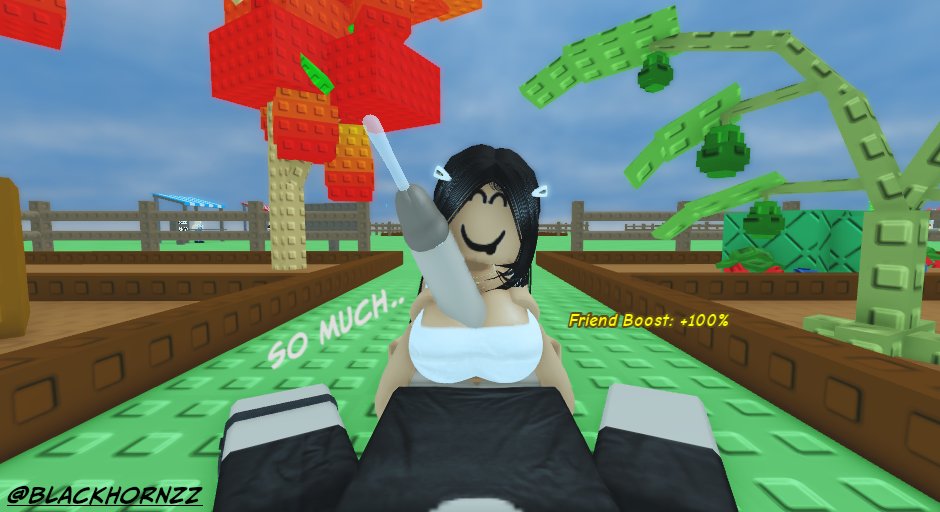 1boy, 1girls, 3d, big breasts, big penis, black hair, blackhornzz, boobjob, cum, cumshot, ejaculation, ejaculation between breasts, female, grow a garden, half-dressed, outdoors, paizuri, roblox, roblox avatar, roblox game, robloxian, tagme, twitter username