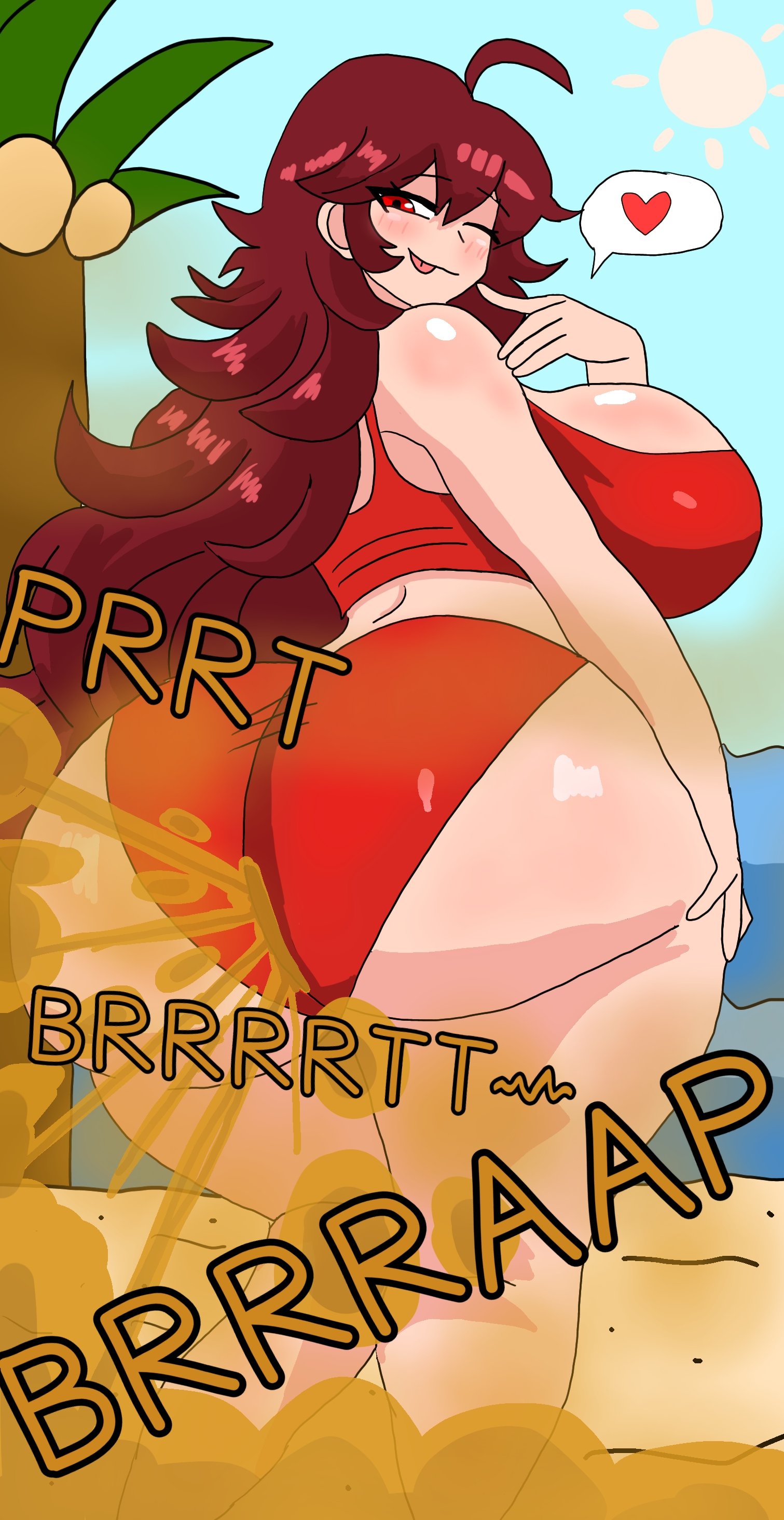 fart, fart fetish, farting, friday night funkin, girlfriend (friday night funkin), tagme