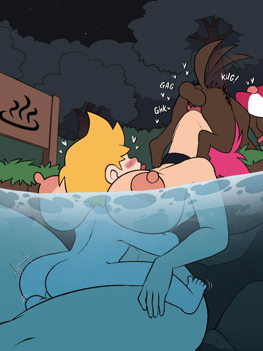 1boy, 1girls, 2d, after kiss, agal1502, alternate version at source, areolae, bestiality, big breasts, black eyes, blonde hair, blowjob, blush, boney, breasts, censored, censored penis, choker, completely nude, dialogue, dog, erect nipples, female, forest, gagging, gagging noise, heart, hearts around head, hot spring, kumatora, lucas (mother 3), mob face, mother (series), mother 3, motion lines, navel, night, nintendo, nipples, nude, nude female, outdoor nudity, outdoors, partially underwater shot, penetration, pink hair, short hair, thick thighs, thighs, tounge out, underwater, wagging tail, water, zoophilia