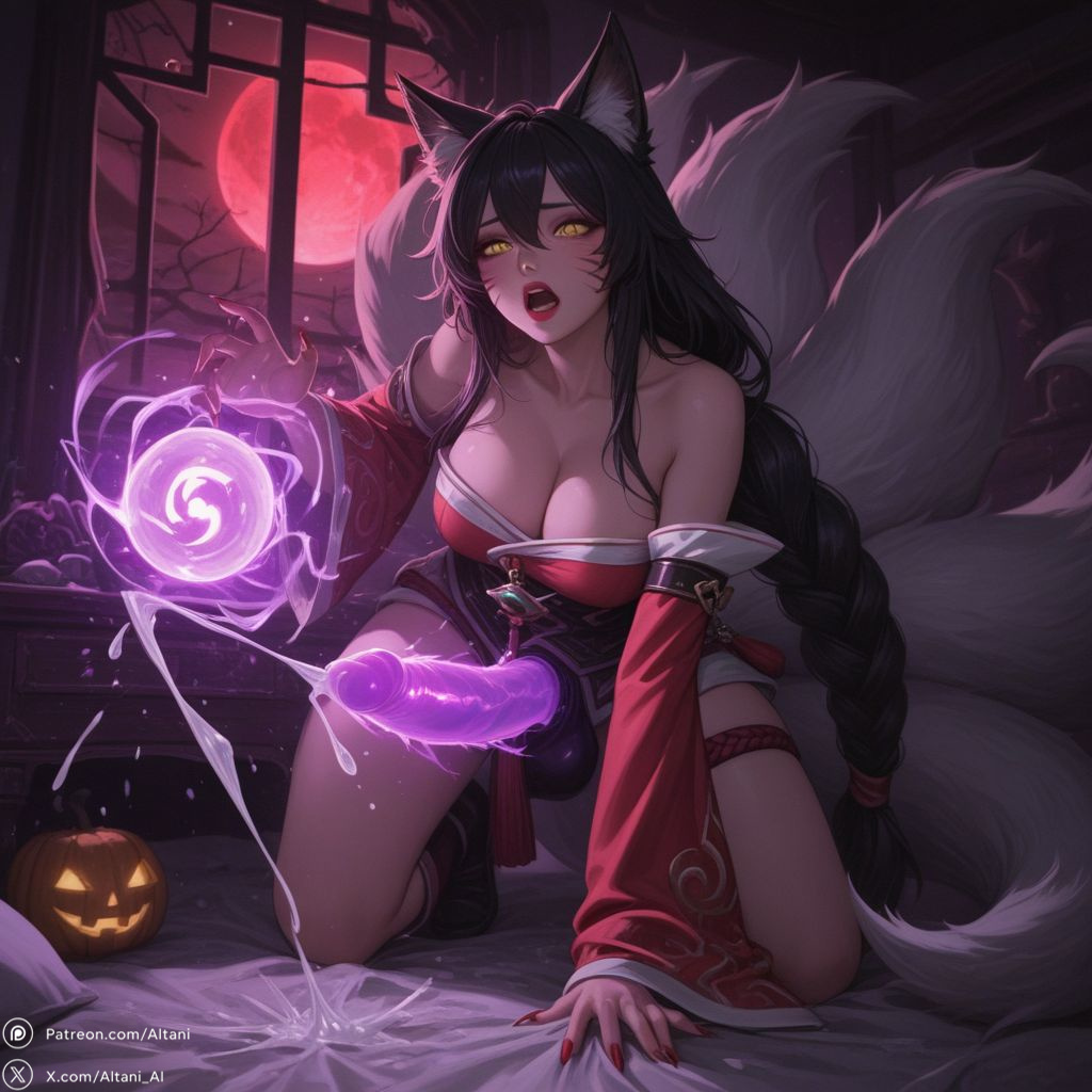 Ahri (Halloween) Rule 34 Image