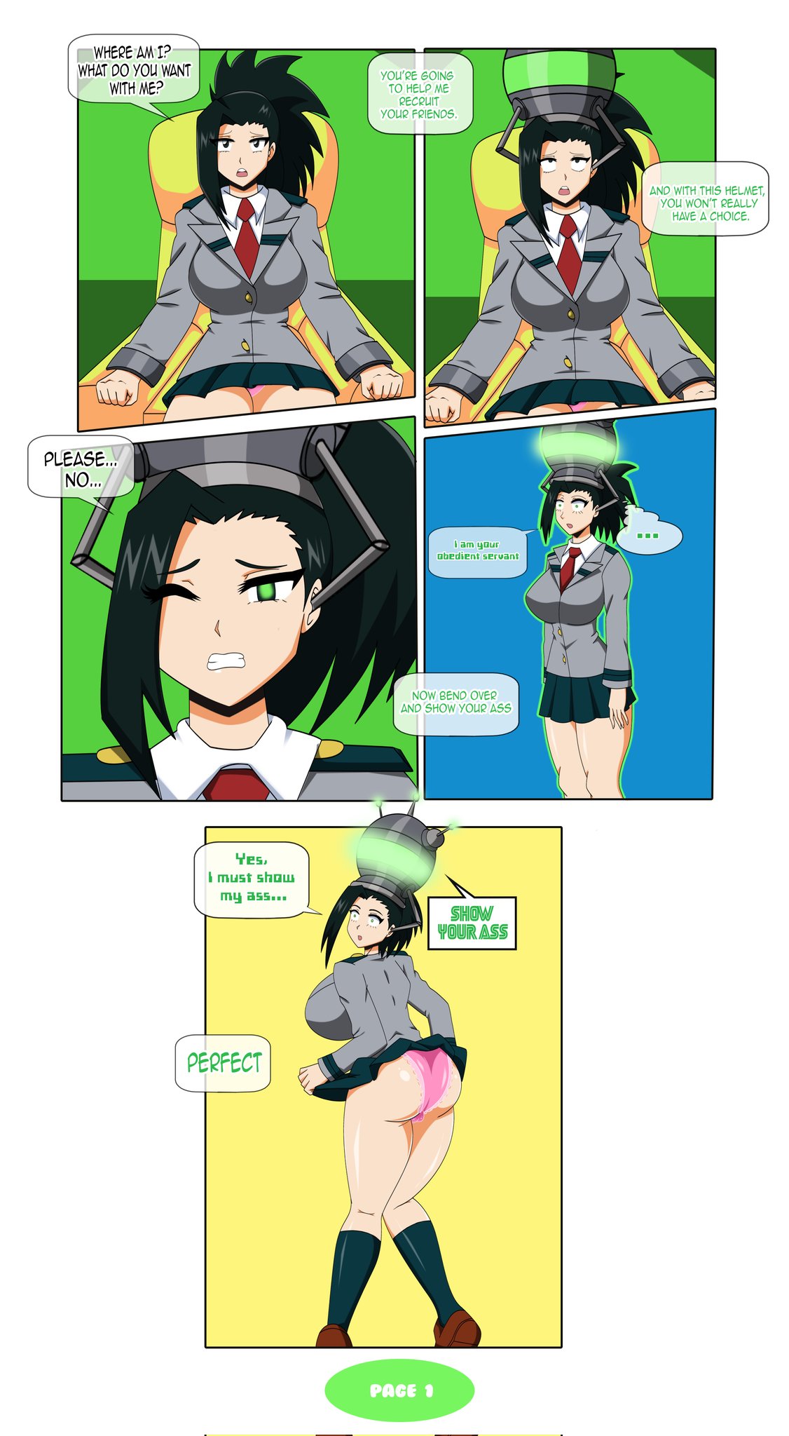Momo Yaoyorozu (Boku No Hero Academia) Rule 34 Image