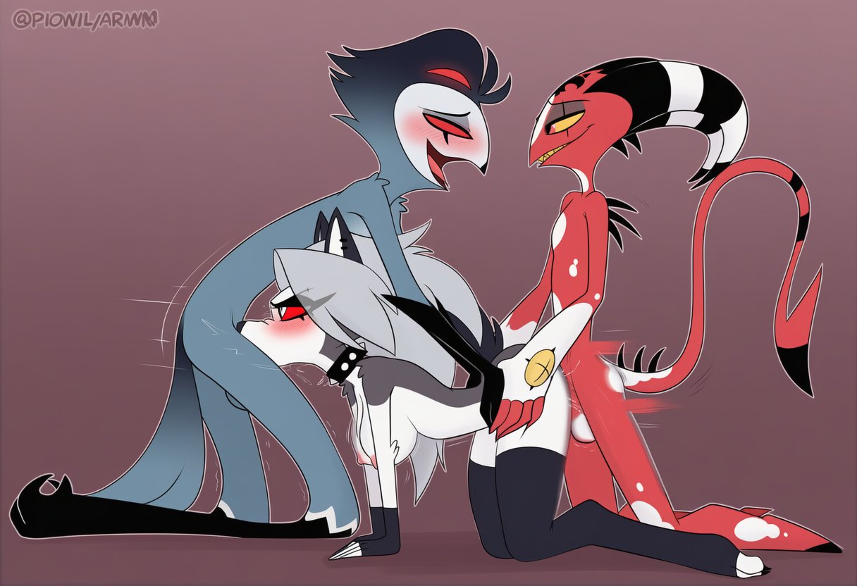 Blitzo (Helluva Boss) Rule 34 Image