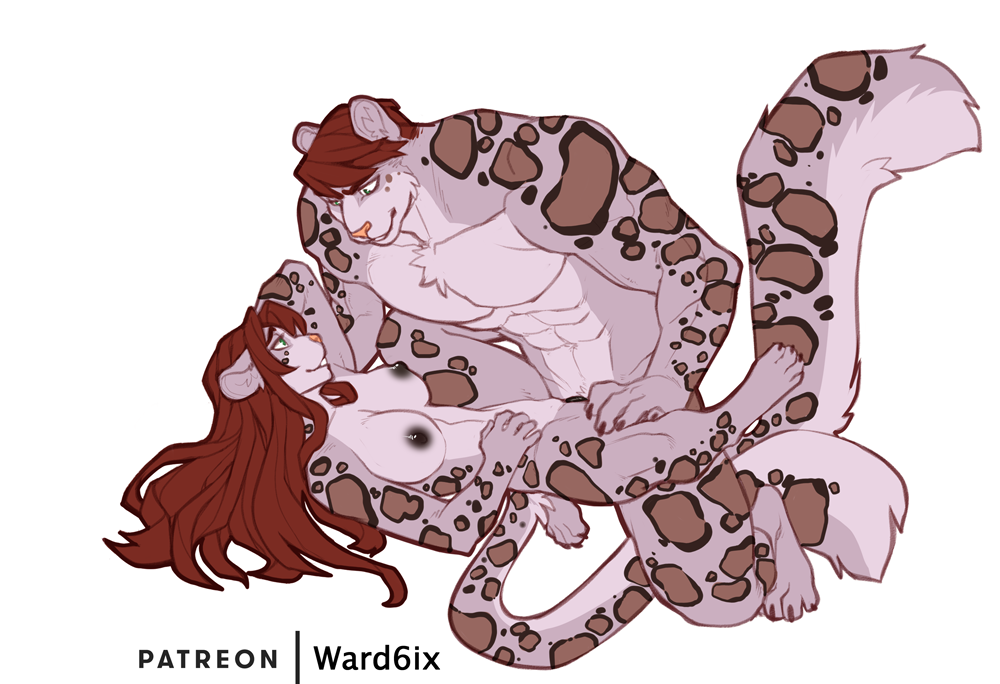 2020 anthro anthro_on_anthro anthro_penetrated anthro_penetrating anthro_penetrating_anthro breasts brown_hair darius_(snowdarius) faint_(artist) felid female female_penetrated fur hair leopard lying male male_penetrating male_penetrating_female mammal medium_breasts missionary_position on_back pantherine penetration selfcest sex simple_background spots spotted_body spotted_fur spread_legs spreading square_crossover straight vaginal_penetration white_background