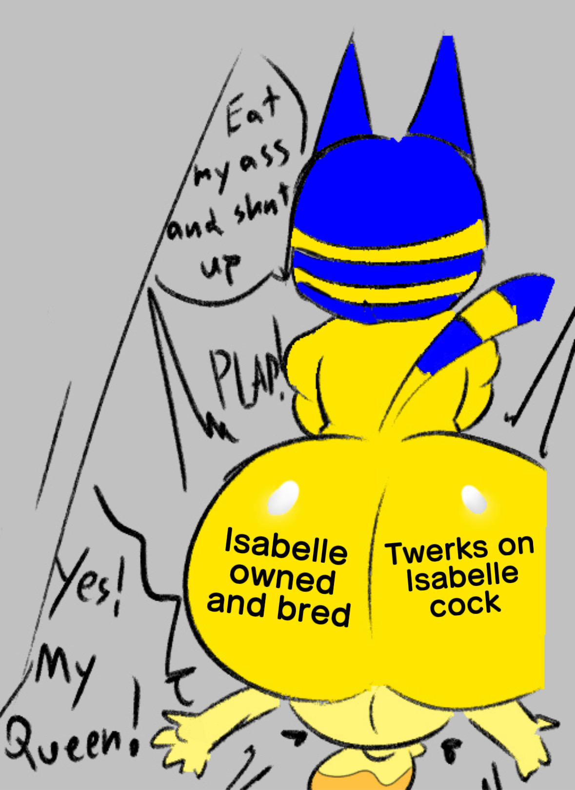 animal crossing, ankha, ankha (animal crossing), ass, ass on face, booty, butt, cat, cat ears, cat tail, catgirl, color, color edit, colored, dog, dog ears, dog girl, eating, eating ass, eating pussy, edit, facesitting, fat, fat ass, fat butt, gay female, homosexual, homosexual female, homosexual sex, huge ass, implied futa, isabelle (animal crossing), lesbian, lesbians, nintendo, rimming, rimming female, royalty, shih tzu, sitting, sitting on face, sitting on person, sketch, startop, thick, thick ass, thick thighs, third-party edit