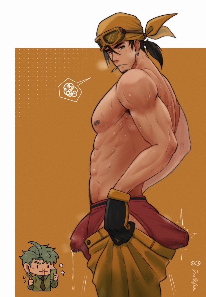 16personalities, 2boys, bara, briefs, bulge, buttplug, buttplug in ass, buttplug under clothes, doodlefish75, enfp, gay, istp, male only, mbti, muscular, muscular male, nosebleed, open pants, pecs, personalities types, precum, precum drip, shirtless, shirtless male, yaoi