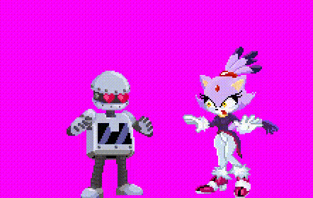 ahe gao, animated, belly inflation, big belly, blaze the cat, bocoe, closed eyes, clothes removed, doggy style, gif, heart-shaped pupils, inflation, interspecies, pixel art, prison guard position, project x love potion disaster, purple fur, rape, raped by enemy, raped female, robophilia, sega, sickle the fox (artist), sonic (series), sonic the hedgehog (series), stomach bulge, straight, vaginal penetration, yellow eyes