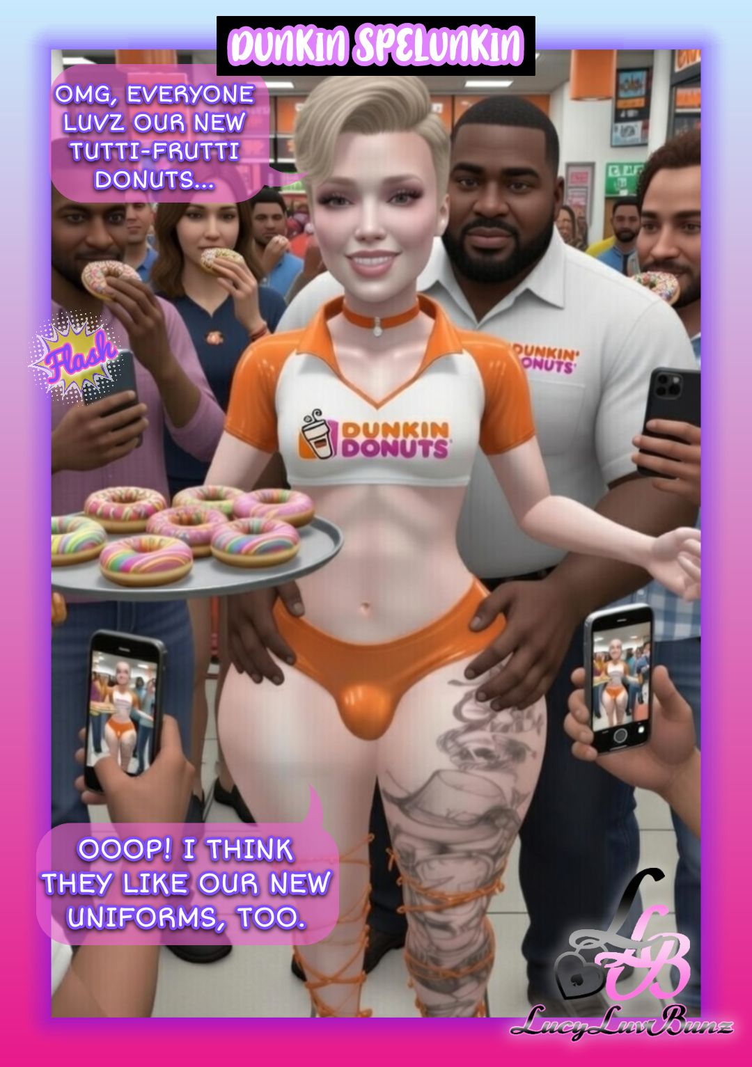 Dunkin' Donuts Rule 34 Image