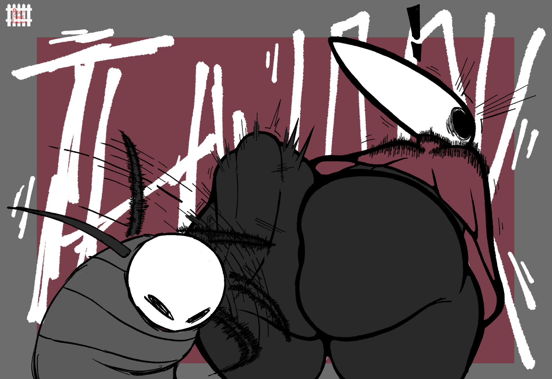 1boy, 1boy1girl, 1girls, ass, ass focus, big ass, big butt, butt, butt focus, fenceprodart, hornet (hollow knight), huge ass, insect, insects, silksong, smack, smacking ass, taller female, taller girl, thick, thick ass, thick thighs
