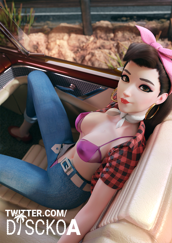 1girls 3d alternate_costume areolae asian bandana big_breasts bikini blender blizzard_entertainment breasts brown_eyes brown_hair car checkered_shirt cleavage coffee_mug cruiser_d.va cute d.va discko egirl eye_contact eyelashes eyeliner female female_only flannel fringe hairband hoop_earrings imminent_sex inviting_to_sex large_breasts legs_open light_skin lingerie long_hair looking_at_viewer naughty_face neck_ribbon nipples open_shirt overwatch pale_skin ponytail pov red_lipstick ribbon shirt skinny slim solo tied_hair video_games