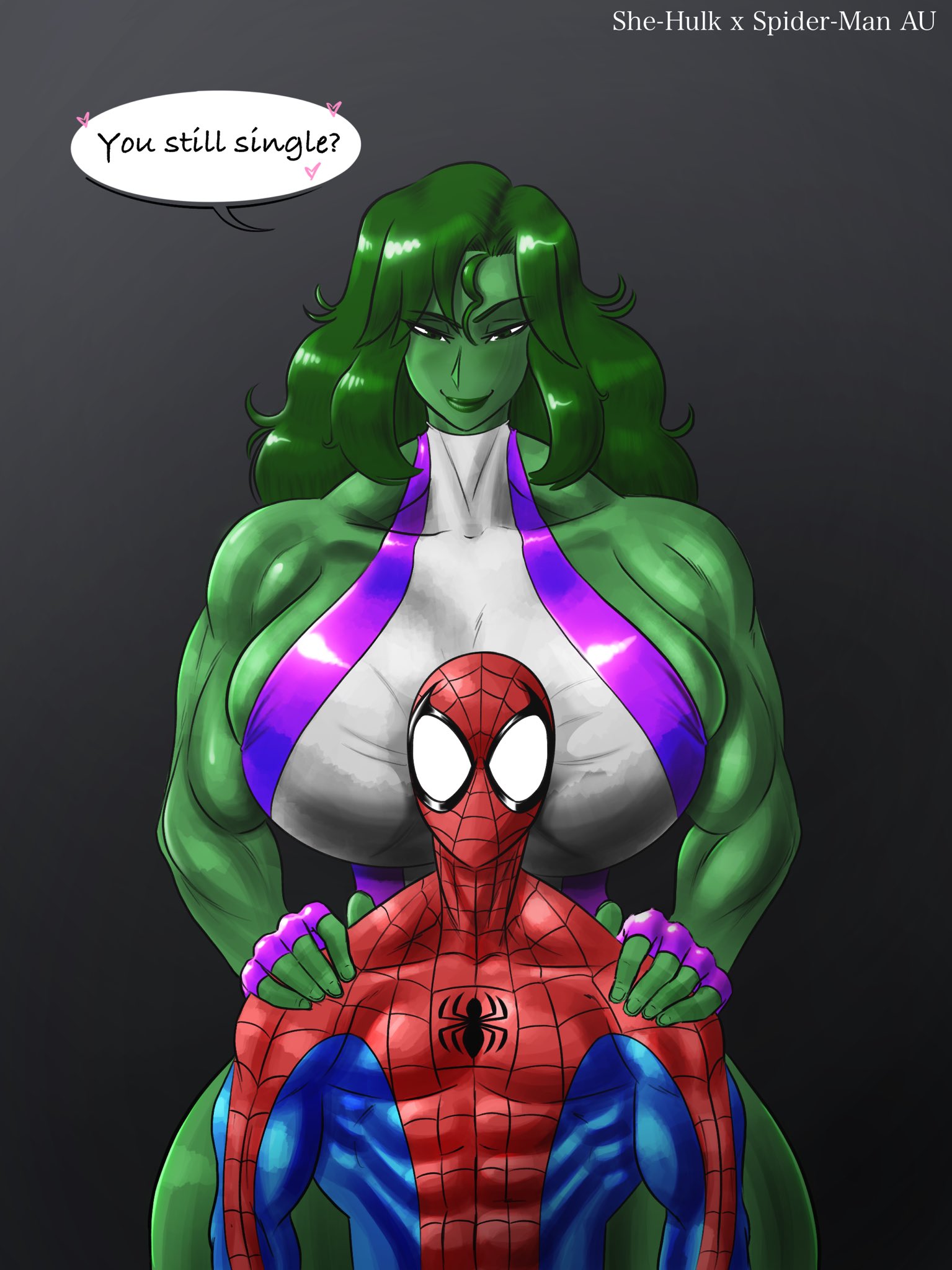 1boy, 1boy1girl, 1girl1boy, 1girls, ass, avengers, avengers assemble, big ass, big breasts, big penis, breasts, couple, dominant female, female hero, hairy pussy, heroine, horny female, hulk (series), jennifer walters, kissing, light-skinned female, light-skinned male, lovers, marvel, marvel comics, multiverse, new york, noirsun00, nude female, nude male, ovulation, peter parker, romantic couple, sexy female, she hulk, she-hulk, spider-man (series), story, straight, superheroine