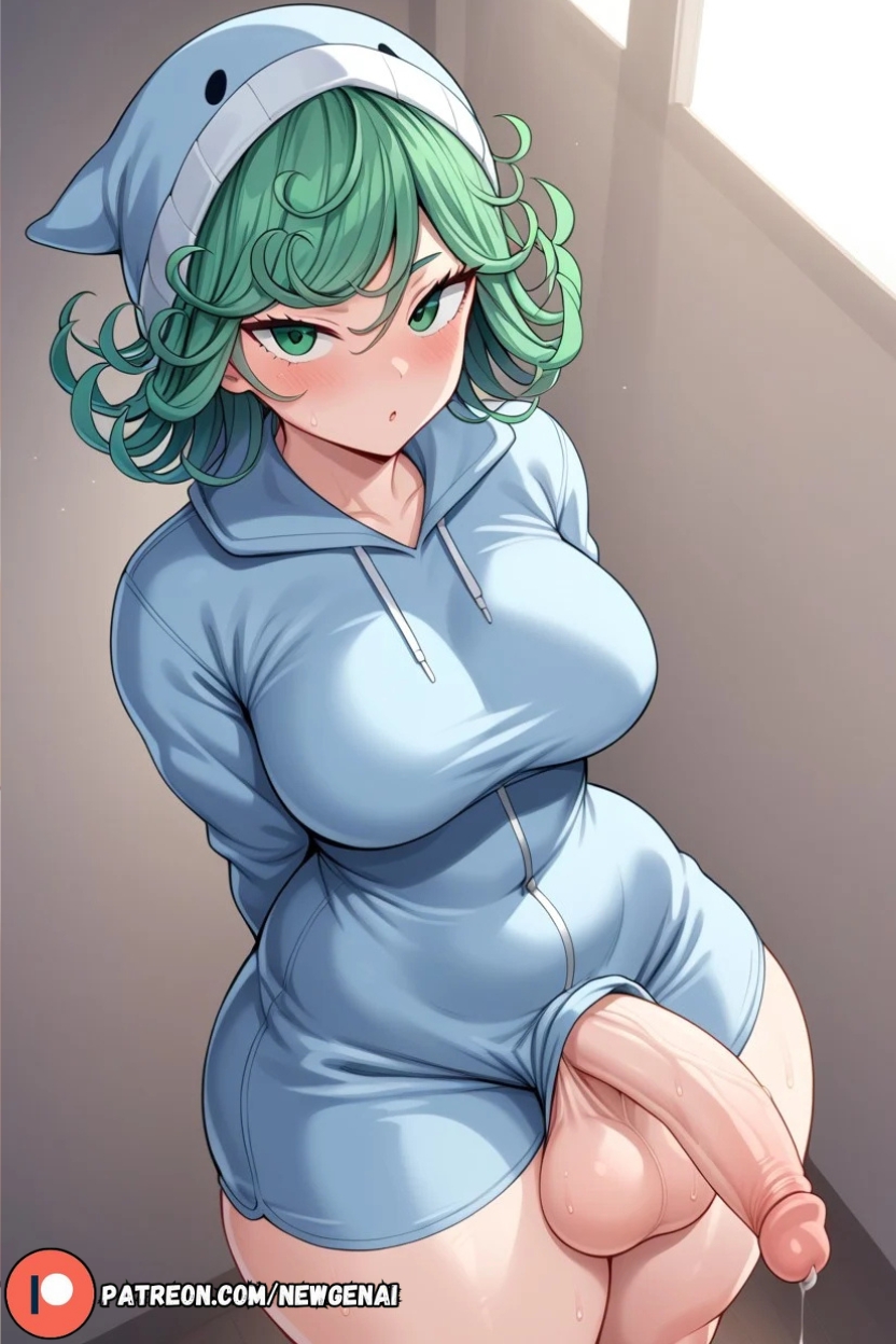 1futa ai_generated big_ass big_balls big_breasts big_butt big_penis curvy curvy_figure fit fit_futanari futa_only futanari green_eyes green_hair huge_ass huge_balls huge_cock looking_at_viewer newgenai one-punch_man penis penis_out penis_to_the_knees precum precum_drip precum_string solo solo_focus solo_futa tatsumaki thick thick_ass thick_legs thick_penis thick_thighs thighs_bigger_than_torso veiny veiny_muscles veiny_penis voluptuous voluptuous_futanari