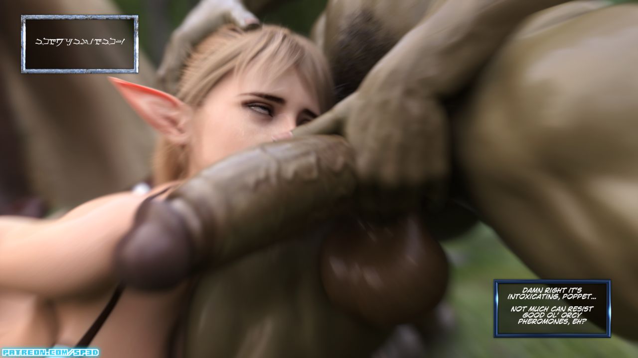 1girls, 2futas, 3d, antorea (squarepeg3d), balls, big balls, big penis, blonde, blonde hair, blue eyes, centaur, centauress, cute, eyes rolling back, fantasy, female, futanari, gigantic penis, hand on another's head, hands behind back, hands-free, imminent deepthroat, intersex, large penis, long penis, looking at penis, mind break, oral, oral sex, orc, orc futa, penis, penis awe, penis on face, petite, pheromones, pointy ears, ponytail, pubic hair, shy, squarepeg3d, taur, teenager, testicles, tied hands, veiny penis