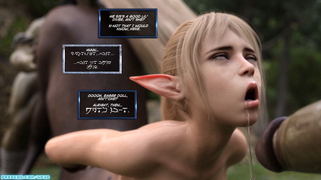 1girls, 2futas, 3d, after deepthroat, after oral, antorea (squarepeg3d), balls, big penis, blonde, blonde hair, blue eyes, centaur, centauress, cute, drooling, equid taur, eyes half open, eyes rolling back, fantasy, female, futanari, gigantic penis, hands behind back, hands-free, intersex, large penis, long penis, looking at penis, mind break, oral, oral sex, orc, orc futa, penis, petite, pointy ears, ponytail, pubic hair, rolling eyes, shy, squarepeg3d, taur, teenager, testicles, tied hands