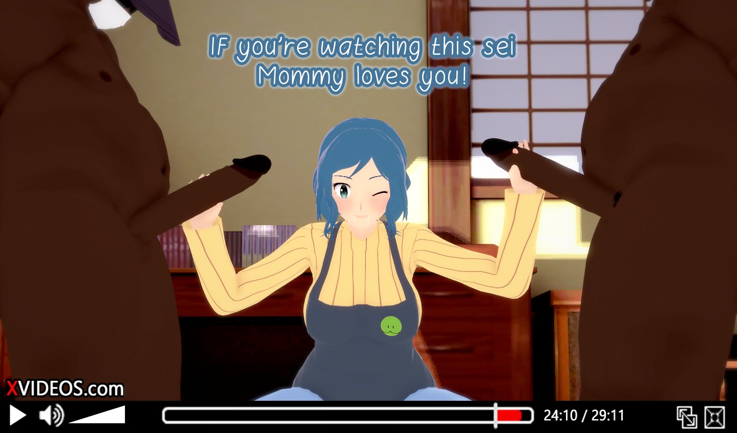 1girls, 2boys, 3d, big penis, blackedanimewaifus, breasts, dark skin, dark-skinned male, english text, faceless male, female, gundam, gundam build fighters, handjob, holding penis, interracial, iori rinko, koikatsu, large breasts, larger male, looking at viewer, male, motherly cuckold, netorare, penis, size difference, smaller female, source request, straight, text, threesome, url, watermark