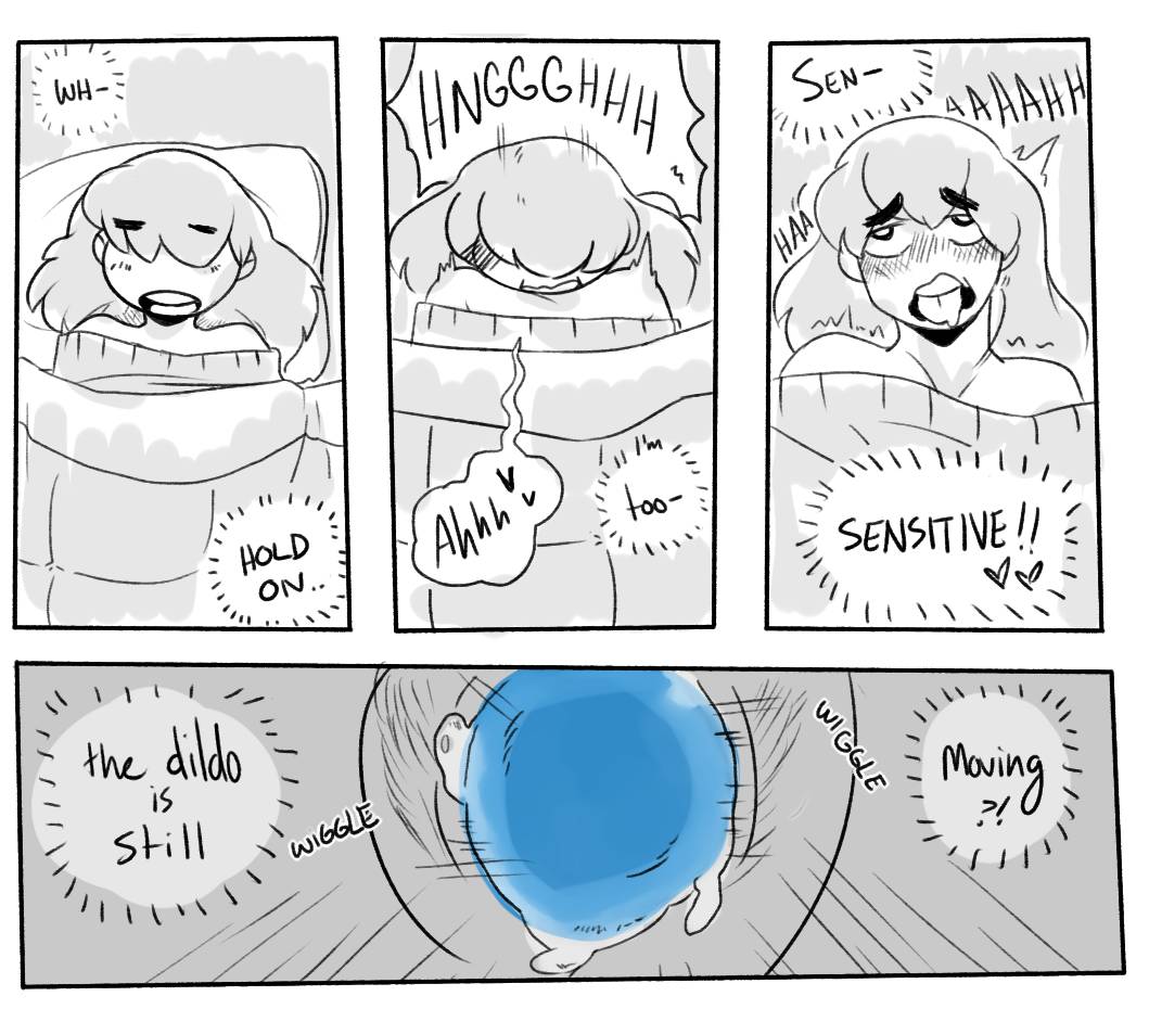1boy, 1girls, blue dildo, dildo, female, female frisk, female human, female penetrated, frisk, human, human penetrated, male, male penetrating, male penetrating female, male/female, orgasm, post-orgasm, post-orgasm torture, sans, sensitive, sex, sex toy, straight, tagme, undertale