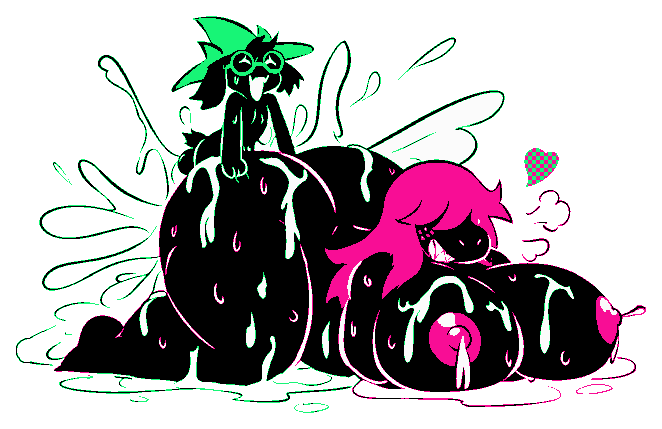 1futa, bbw, cum, cum everywhere, deadsector, deltarune, doggy style, fat, female, femboy, femboydom, futanari, happy sex, intersex, lactation, larger female, male, male on futa, ralsei, ralsei with black fur, self upload, size difference, small but hung, small dom big sub, smaller male, susie (deltarune), thick thighs