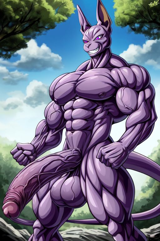 Beerus (Dragon Ball) Rule 34 Image
