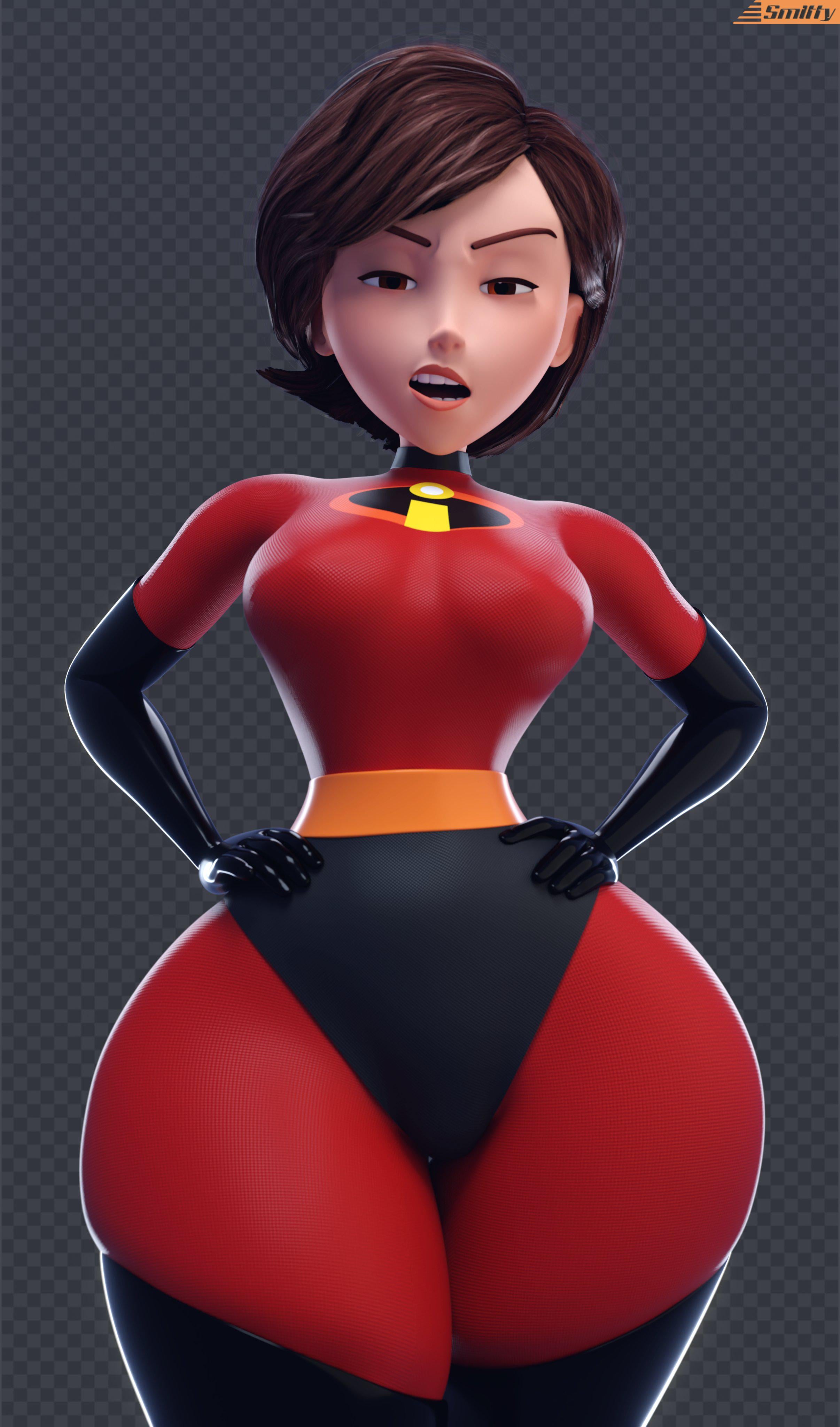 1girls, 3d, 4th wall breaking, annoyed, ass, big ass, big butt, big thighs, breasts, brown eyes, brown hair, bust, busty, checkered background, chest, curvaceous, curvy, curvy figure, disney, editable template, elastigirl, female, female focus, female only, grey background, hazel eyes, helen parr, hero, heroine, hips, hourglass figure, huge ass, huge thighs, large ass, large thighs, legs, light skin, light-skinned female, looking at viewer, mature, mature female, milf, mother, pixar, pixar mom, simple background, slim waist, smitty34, solo, solo female, superhero, superheroine, talking to viewer, the incredibles, thick, thick hips, thick legs, thick thighs, thighs, voluptuous, voluptuous female, waist, wide ass, wide hips, wide thighs