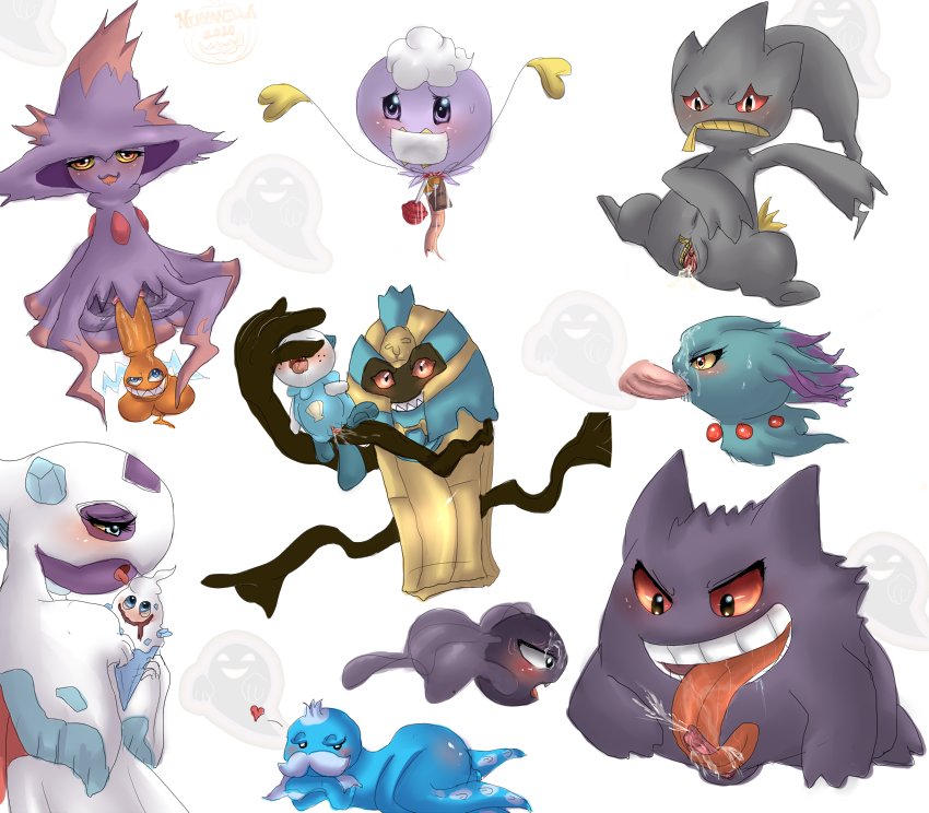 banette candy cofagrigus cum dildo drifloon fellatio froslass gag gastly gengar jellicent lollipop misdreavus mismagius monster not_furry on_model oral penis pokemon pokemon_(species) rape rotom rotom_vibrator tape_gag vanillish