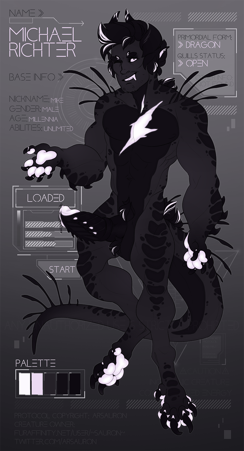 2020 4_toes 5_fingers anthro arsauron black_hair digital_media_(artwork) english_text fingers hair hi_res male male_only smile solo text toes white_eyes white_pawpaws