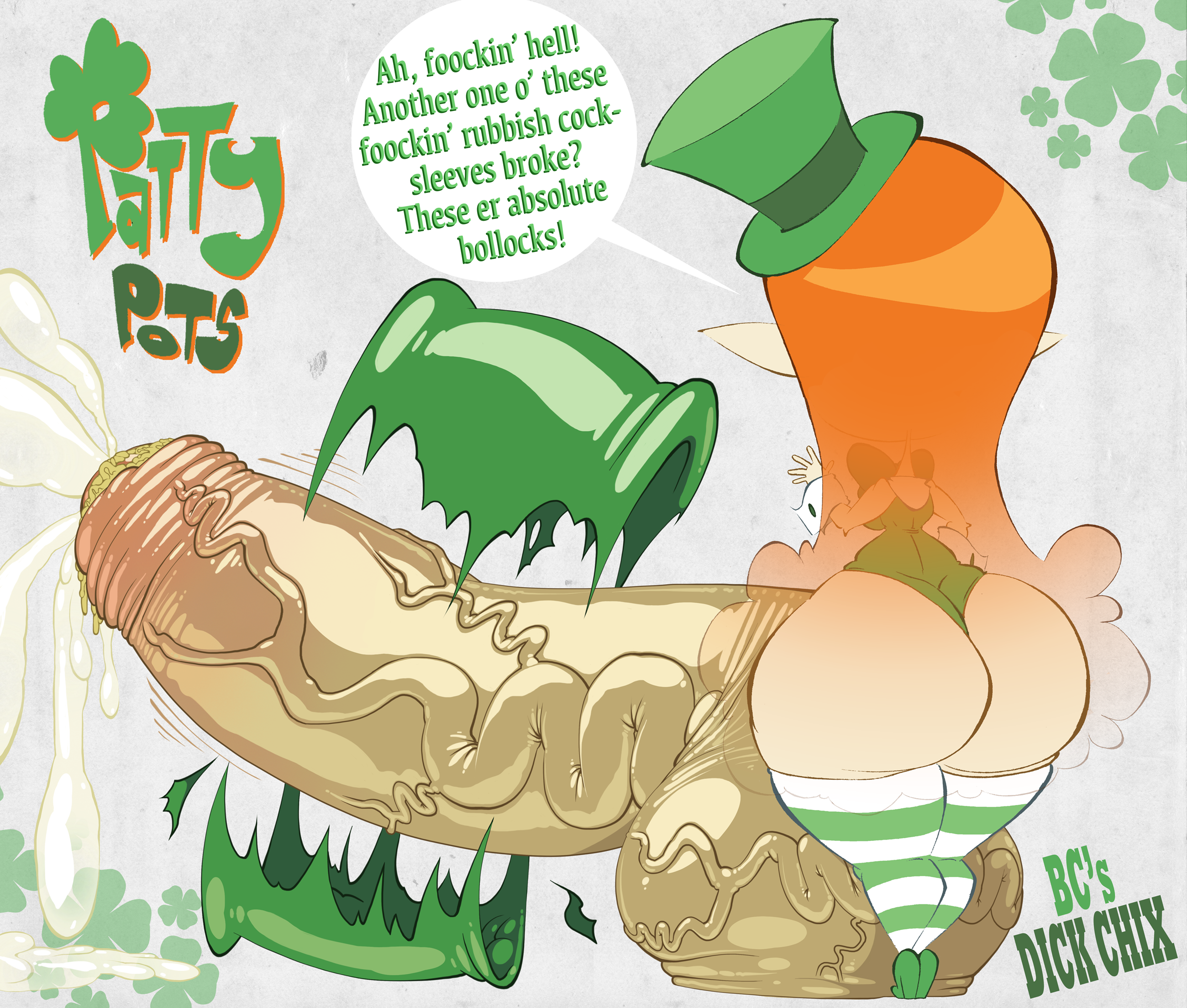 1futa, ass, balls, bcdickchix, bcfuta, brendancorris, bunnysuit, cum, cute, european mythology, foreskin, futanari, hyper balls, hyper penis, hyper testicles, intersex, irish, irish mythology, leprechaun, male, male focus, mythology, onahole, patty pots, penis, public domain, sex toy, shortstack, small but hung, smegma, st. patrick's day, testicles, uncircumcised, uncut