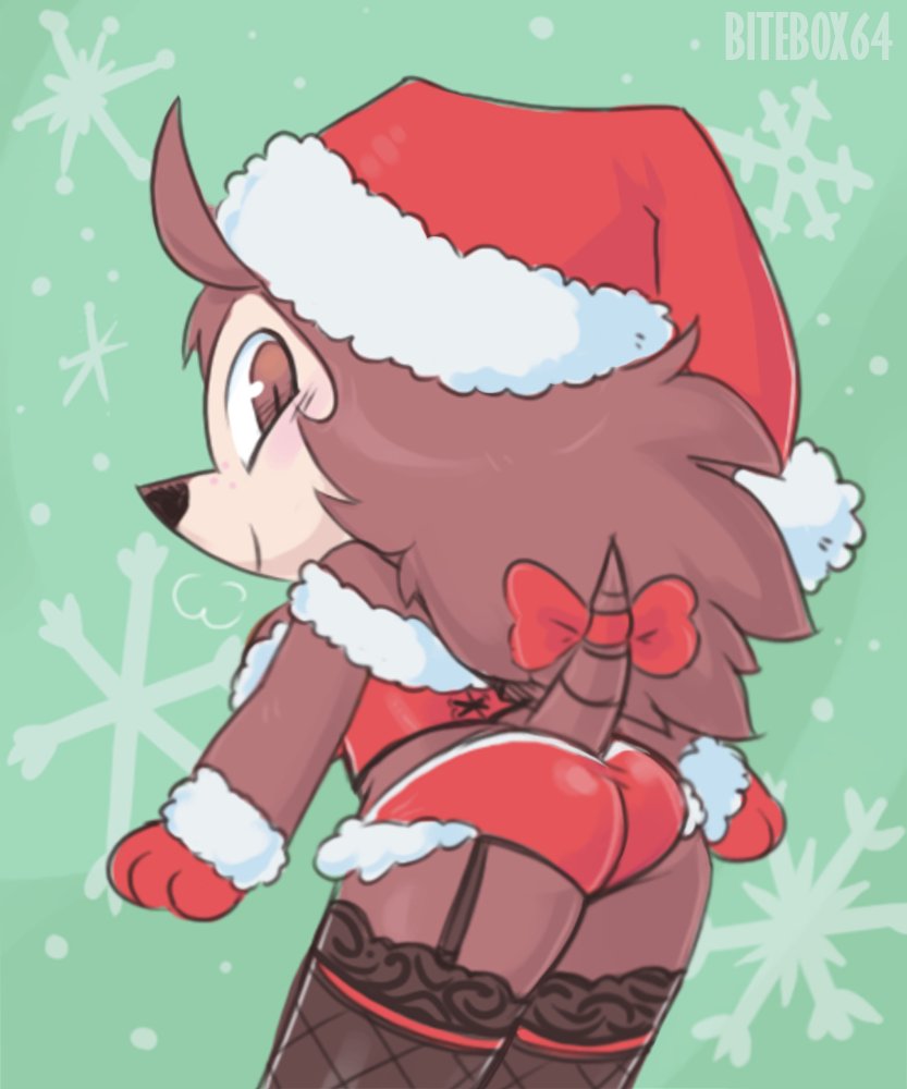 2020, animal crossing, bitebox64, breasts, clothed, clothing, female, fur, furry, furry only, looking back, nintendo, sable able, tagme, tail