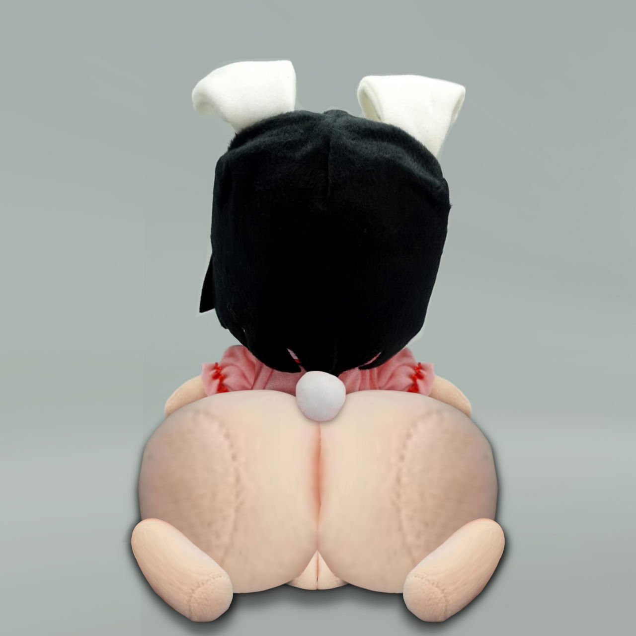 ass expansion, belly, belly bulge, big ass, big belly, big prey, black hair, bunny ears, bunny girl, chubby ass, digest, digested, digested alive, digested prey, digesting, digesting live prey, digesting prey, digestion, digestion noises, digestion sequence, doll, doll girl, edit, edited, female, female pred, female predator, fumo plush, large ass, large prey, object pred, pink dress, plush, plushie, post-vore, pussy, red eyes, skii10, small pred, small predator, tewi inaba, touhou, touhou project, vagina, vore