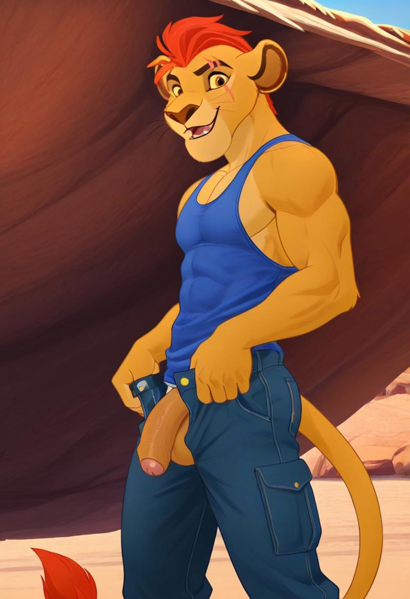 Kion (The Lion Guard) Rule 34 Image