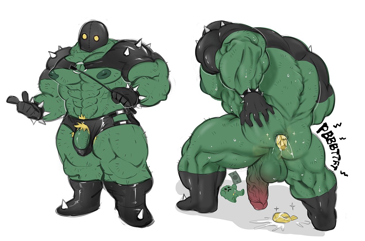 2020 2boys 5_fingers abs anus artist_name ass ass_juice back_muscles bara biceps boots cactus circumcised color dat_ass digital_media_(artwork) domination dominatrix duo english_text erection fart fart_fetish fetish flaccid gay gay_domination gimp gloves gold_(metal) green_skin hair king_cactus_(mskah) leather male male/male male_only mask money mskah multiple_boys muscle muscles muscular muscular_male nipples original original_character pecs penis perineum plain_background prostitution pubic_hair scat semi-erect shoulder_armor size_difference sound_effects spiked_bracelet spikes spread_ass spreading sweat text thick_thighs underwear url veiny_penis whip white_background yaoi