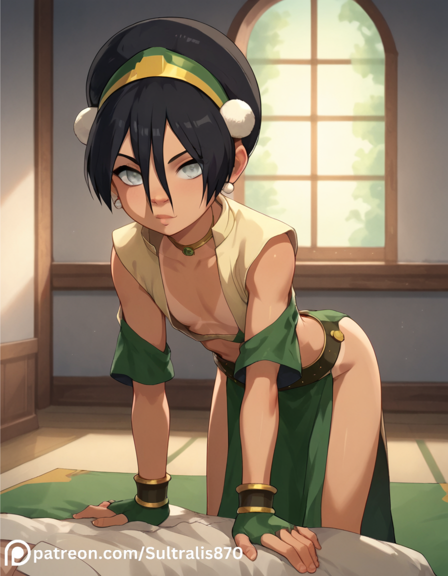 1girls ai_generated avatar_legends avatar_the_last_airbender black_hair earth_kingdom female fire_nation sultralis sultralis870 toph_bei_fong