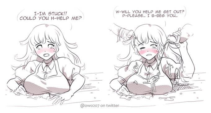 danganronpa, female, handjob, straight, stuck in floor, tagme, tsumiki mikan