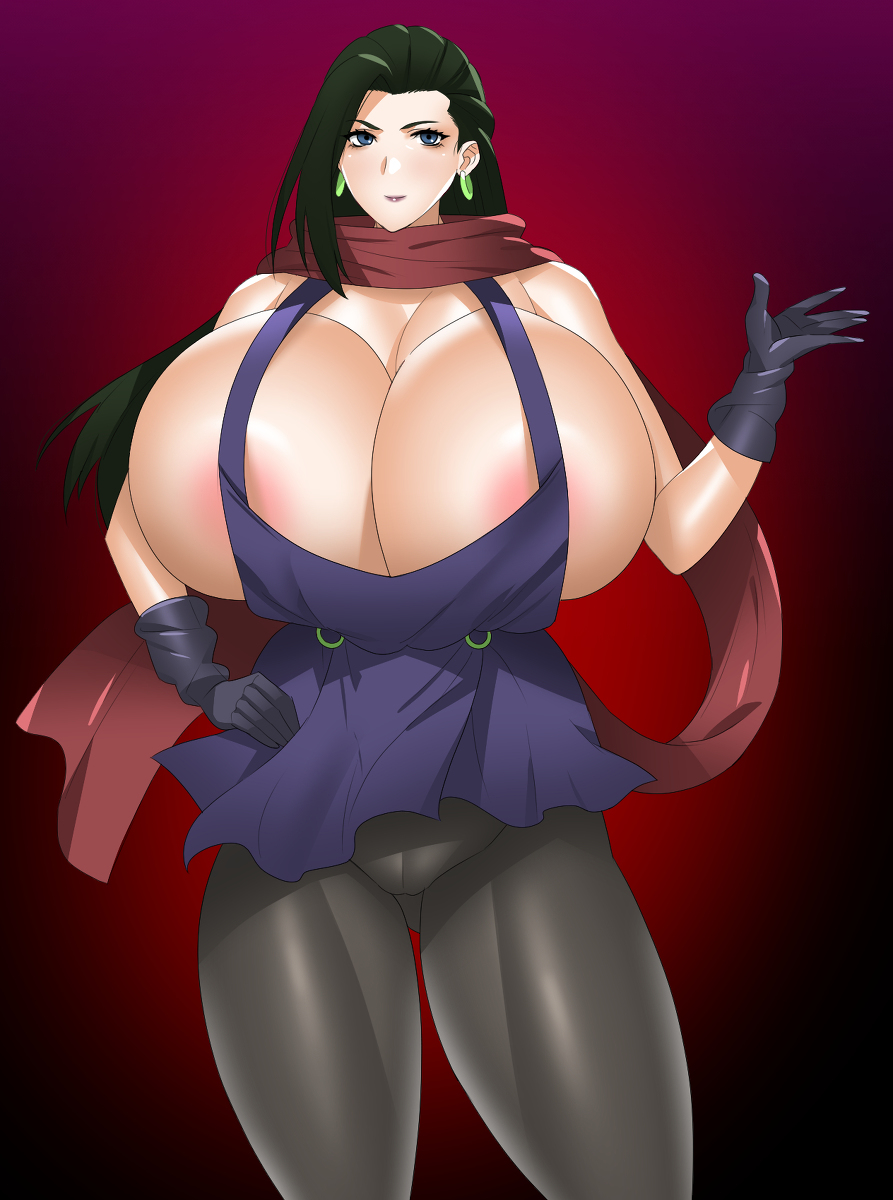 1girls, battle tendency, black hair, breasts, cameltoe, cleavage, clothed, female, gigantic breasts, human, jojo's bizarre adventure, light skin, light-skinned female, lipstick, lisa lisa, long hair, looking away, mature, milf, mother, nata, pale skin, pale-skinned female, pussy, shounen jump, voluptuous