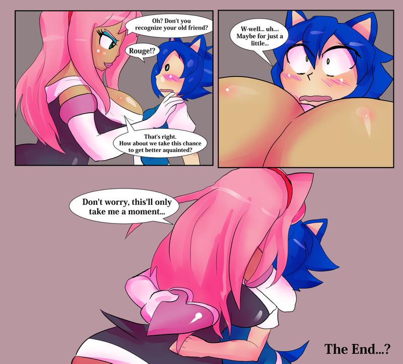 2girls amy_rose amy_the_bat artist_request ass_expansion bimbo bimbofication breast_expansion cleavage comic female female_only genderswap gigajule5 huge_ass huge_breasts humanized peribooty possession rouge_the_bat rouge_the_bat_(cosplay) rule_63 sega sonic_(series) sonic_the_hedgehog transformation yuri