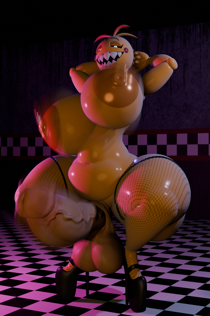 1futa 3d alternate_breast_size animatronic anthro areola areolae belly_button big_areola big_areolae big_breasts big_nipples big_penis black_sclera bouncing_breasts bouncing_cock breasts curvy curvy_figure curvy_futa dangerous evil_grin evil_smile eyelashe fishnet_legwear fishnets five_nights_at_freddy's five_nights_at_freddy's_2 futa_only futanari hands_behind_head heels huge_breasts huge_cock looking_at_viewer narrow_waist nipples provocative self-upload shaking_breasts shaking_penis sharp_teeth shiny shiny_body shiny_skin squat squatting sultryscribz tagme thick thick_thighs toy_chica_(cyanu) toy_chica_(fnaf) veiny_penis yellow_body