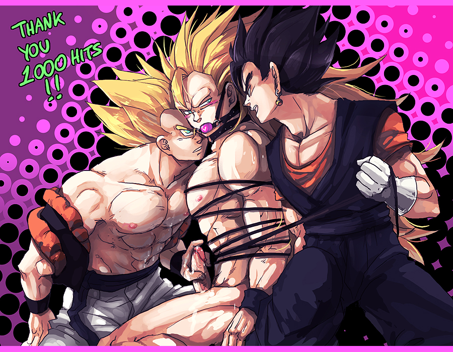 3boys abs aqua_eyes ball_gag bara black_eyes black_hair blush blushing bondage bone_(artist) clothed_male_nude_male clothed_on_nude cmnm dragon_ball dragon_ball_z earrings forced_yaoi fusion fusion_character fusion_dance gag gay gogeta green_eyes group_sex handjob jewelry looking_at_another looking_pleasured male male_only male_urethral_insertion metamoran_clothing metamoran_fusion multiple_boys muscle muscles muscular_male nude penis potara_earrings potara_fusion rape sex son_goku spiky_hair super_saiyan super_saiyan_3 threesome two_on_one urethral_fingering urethral_insertion vegito yaoi