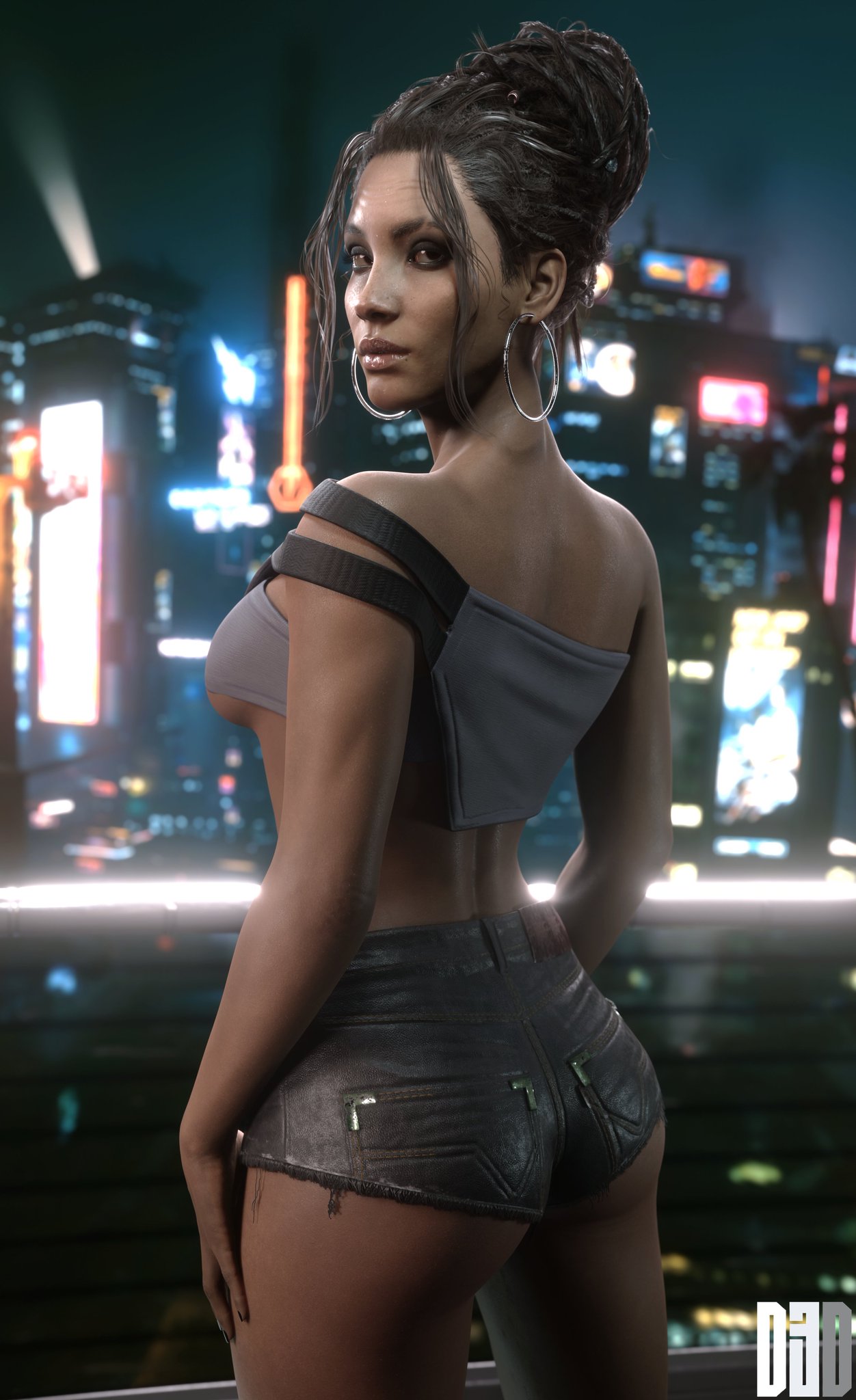 1girls 3d afro-native ass big_ass big_breasts bob_d3d breasts bust busty cd_projekt_red chest cleavage curvaceous curvy curvy_figure cyberpunk cyberpunk_(series) cyberpunk_2077 dark-skinned_female dark_skin female female_focus hips hourglass_figure legs light-skinned_female light_skin lips mature mature_female panam_palmer slim_waist thick thick_hips thick_legs thick_thighs thighs top_heavy voluptuous waist wide_hips