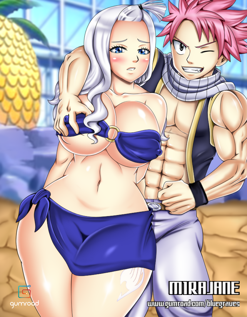 1boy 1boy1girl 1girls big_breasts bikini bikini_bottom bikini_top bluegraves blush breast_grab breast_press breast_squeeze breast_squish breasts busty censored couple curvy erect_nipples fairy_tail female grope groping groping_breasts groping_from_behind huge_breasts large_breasts legs long_hair looking_at_viewer male mirajane_strauss muscular muscular_male natsu_dragneel nipple_bulge revealing_clothing seductive sexually_suggestive skirt smile thick thick_thighs thighs thin_waist white_hair wide_hips