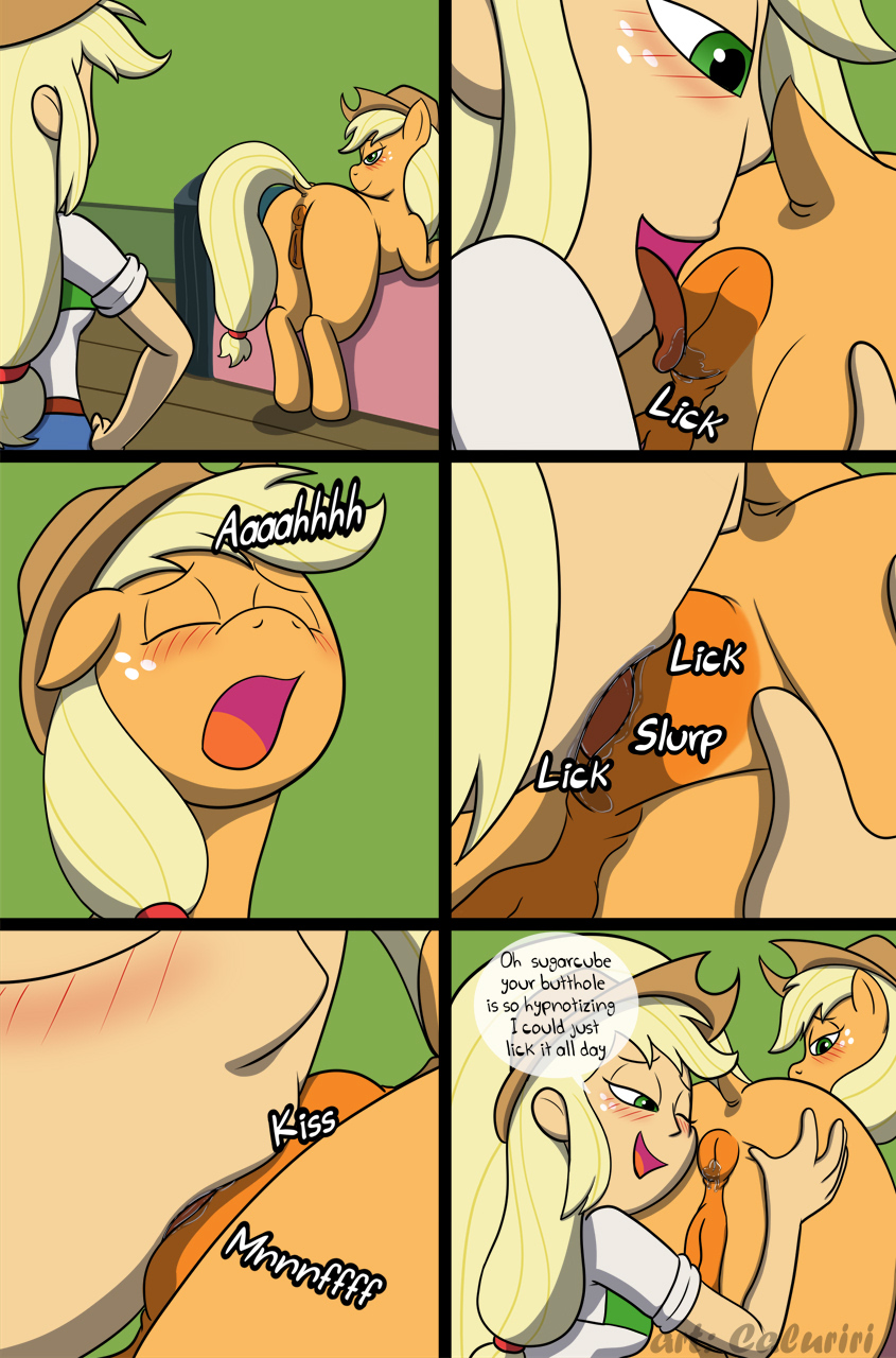 anilingus anus applejack_(eg) applejack_(mlp) ass caluriri equestria_girls female female/female feral friendship_is_magic human human_on_feral kissing_anus kissing_ass licking_anus licking_ass my_little_pony pony rimjob rimming saliva saliva_on_anus selfcest sound_effects yuri zoophilia