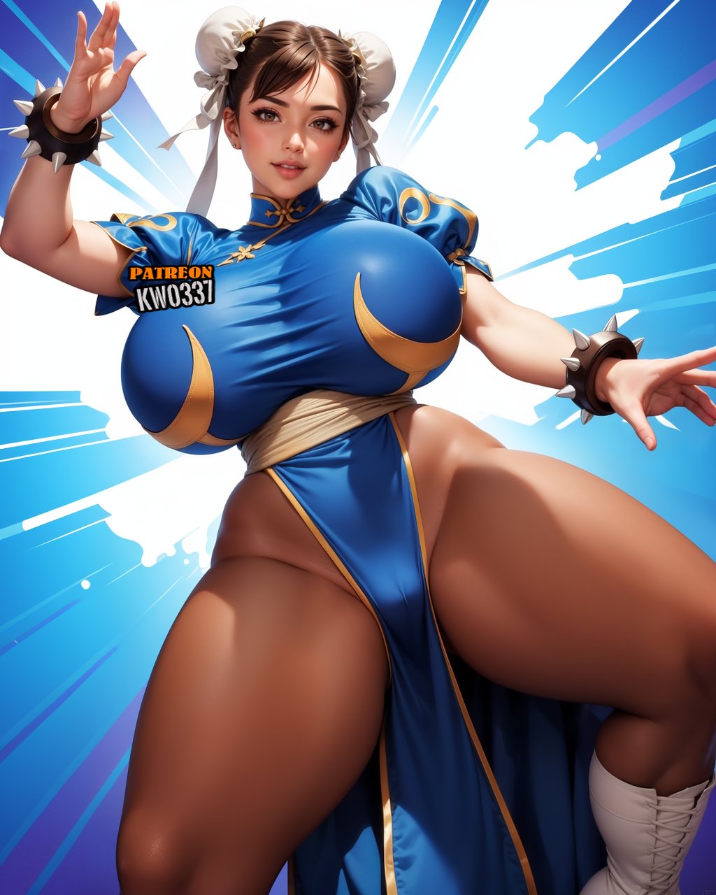 1female 1girl 1girls ai_generated asian asian_bimbo asian_female big_ass big_breasts bimbo bimbo_body bimbo_lips bottom_heavy brown_hair brunette cameltoe capcom chinese chinese_clothes chinese_female chinese_girl chun-li curvaceous curvaceous_figure curves curvy curvy_body curvy_female curvy_figure curvy_hips dat_ass dumptruck_ass fat_ass female female_focus female_only gigantic_ass gigantic_breasts hourglass_figure huge_ass huge_breasts hyper hyper_ass hyper_breasts kw0337 large_ass large_breasts lipstick makeup massive_ass massive_breasts ox_horns paag pale-skinned_female pale_skin plump_ass plump_lips shiny_skin short_hair slim_waist solo solo_female street_fighter thick_thighs thin_waist thunder_thighs thunderthighs top_heavy voluptuous voluptuous_female wide_hips