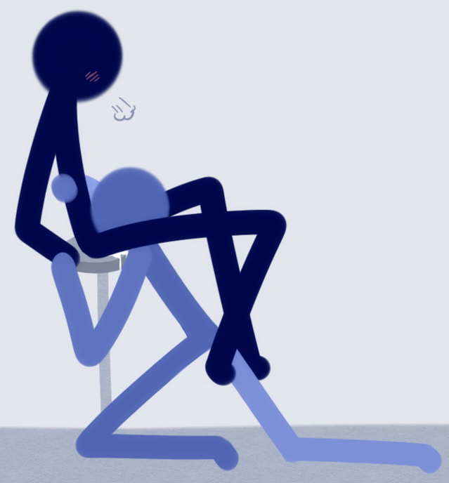 blowjob blue_stickman fellatio simple_background stickfigure stickman stickmans