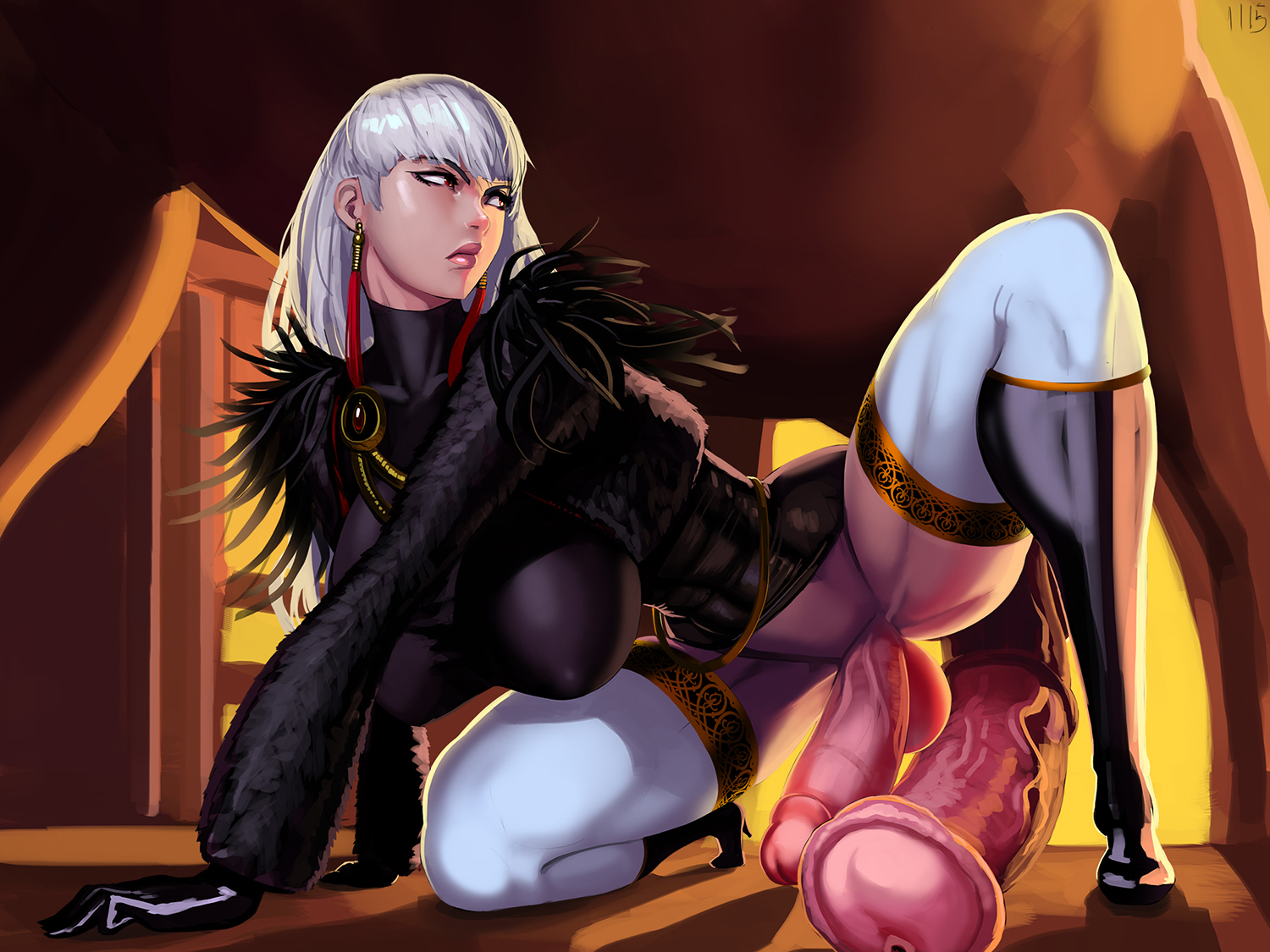 1boy, 1futa, aka6, angry, animal genitalia, animal penis, balls, bottomless, breasts, cleavage, curvy, dickgirl, dungeon and fighter, dungeon fighter online, equine penis, erect nipples, erection, female, female slayer (dungeon and fighter), feral, feral on futa, futa is smaller, futa penetrated, futa sans pussy, futanari, futasub, horse, horsecock, huge breasts, huge cock, huge penis, imminent sex, intersex, large balls, male, male on futa, male penetrating, maledom, naughty face, nipple bulge, nipples, penis, penis size difference, seductive, smaller futa, taint, thick thighs, zoophilia