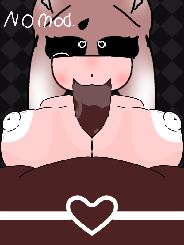 :>= beat_banger beat_heart blush breasts cat_ears dark-skinned_male earth_wubbox eye_hearts oc sex toriel_beat_banger wubbox_cat_girl